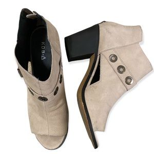 Kelsi Daggar Leather Booties